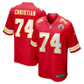 Men s Nike Geron Christian Red Kansas City Chiefs Game Player Jersey