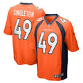 Alex Singleton Denver Broncos Nike Game Player Jersey   Orange