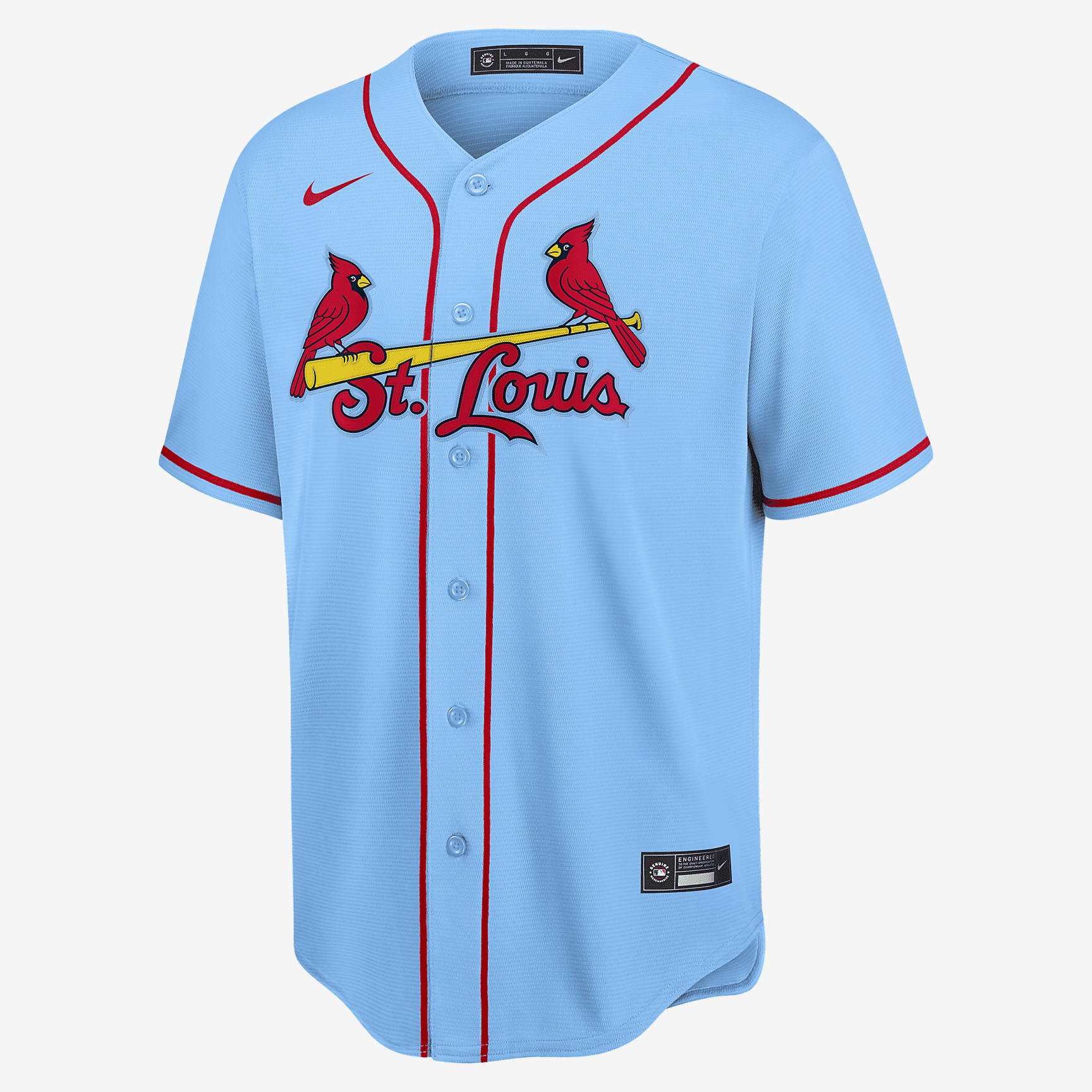 MLB St. Louis Cardinals (Paul Goldschmidt) Men's Replica Baseball Jersey - Sport Blue