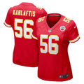 Women s Nike George Karlaftis Red Kansas City Chiefs Game Player Jersey