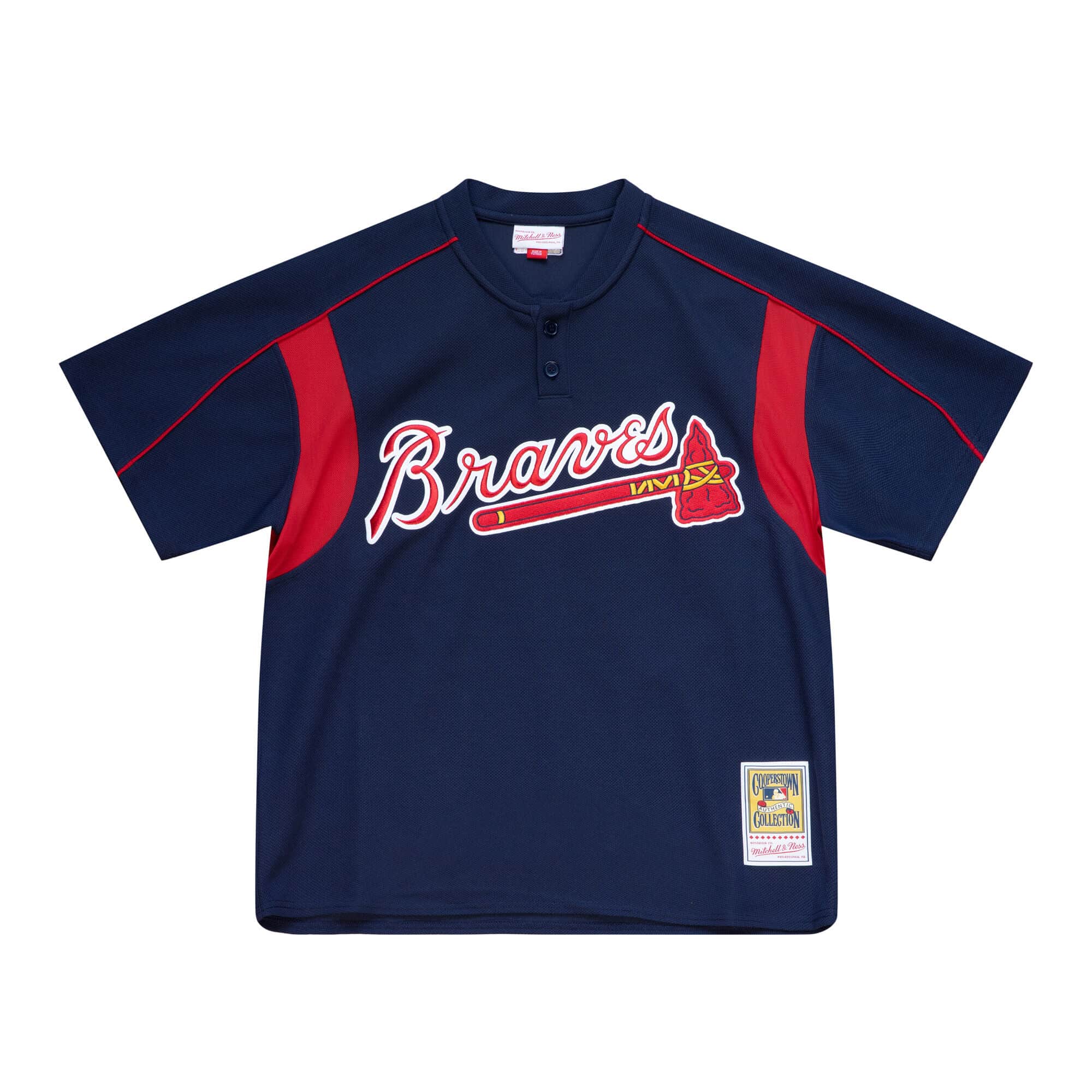 Authentic Chipper Jones Atlanta Braves 2003 BP Jersey