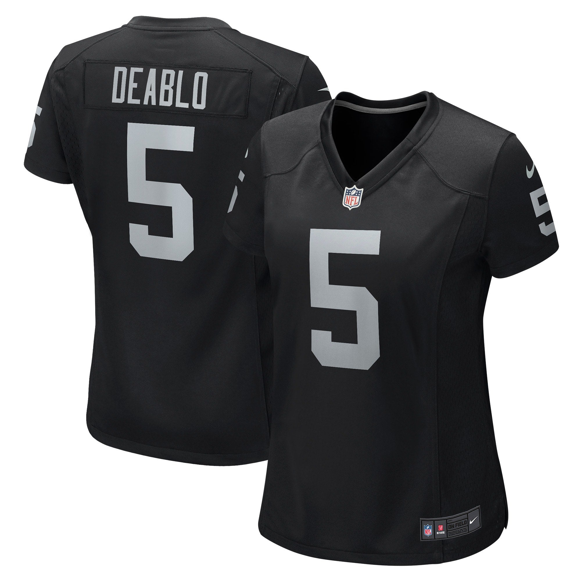 Divine Deablo Las Vegas Raiders Nike Women s Player Game Jersey   Black