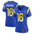 Women s Nike Bryce Perkins Royal Los Angeles Rams Game Player Jersey