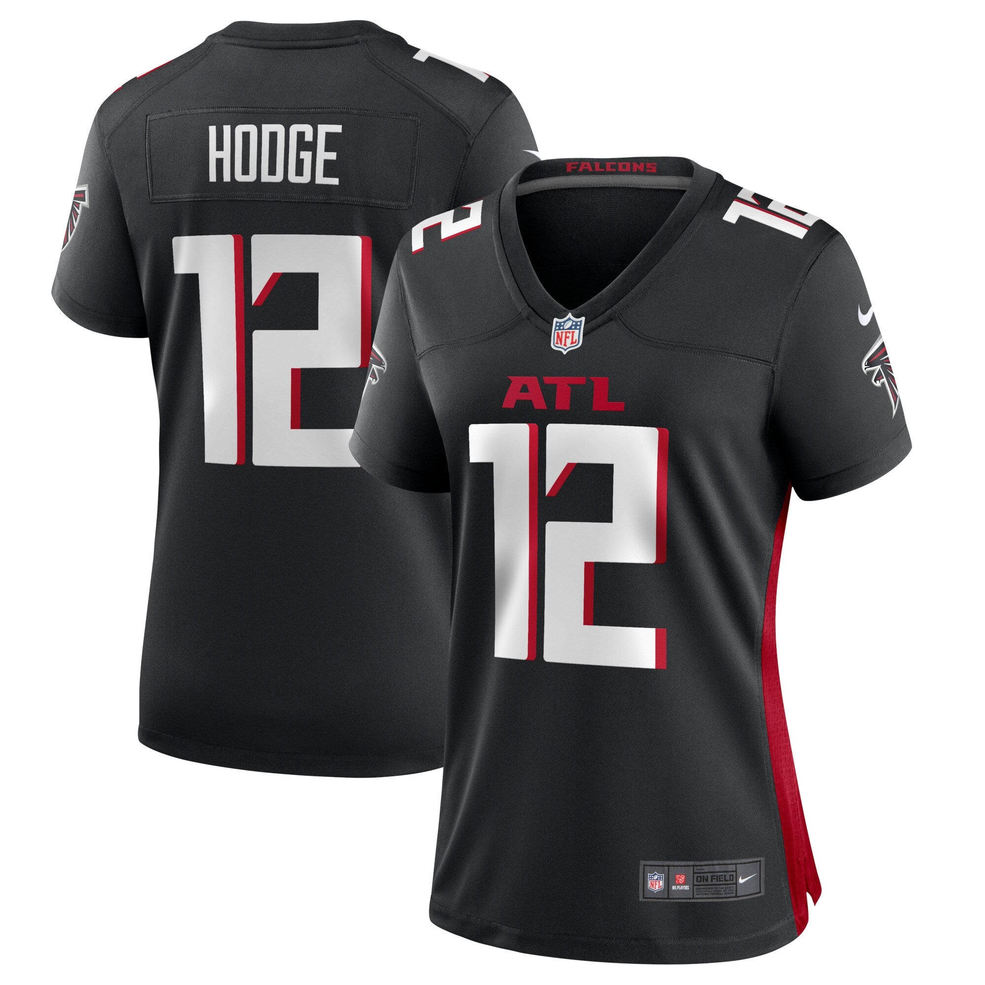 KhaDarel Hodge Atlanta Falcons Nike Women s Game Jersey   Black
