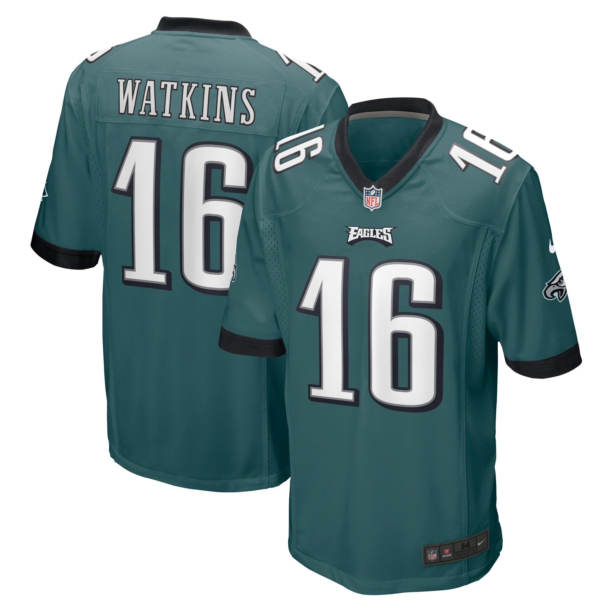 Quez Watkins Philadelphia Eagles Nike Player Jersey   Midnight Green