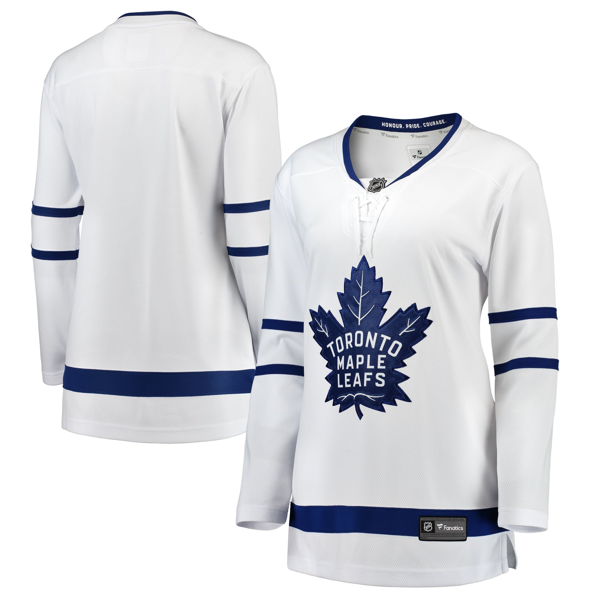 Women's Fanatics Branded White Toronto Maple Leafs Away Breakaway Jersey