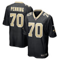 Men s Nike Trevor Penning Black New Orleans Saints Player Game Jersey