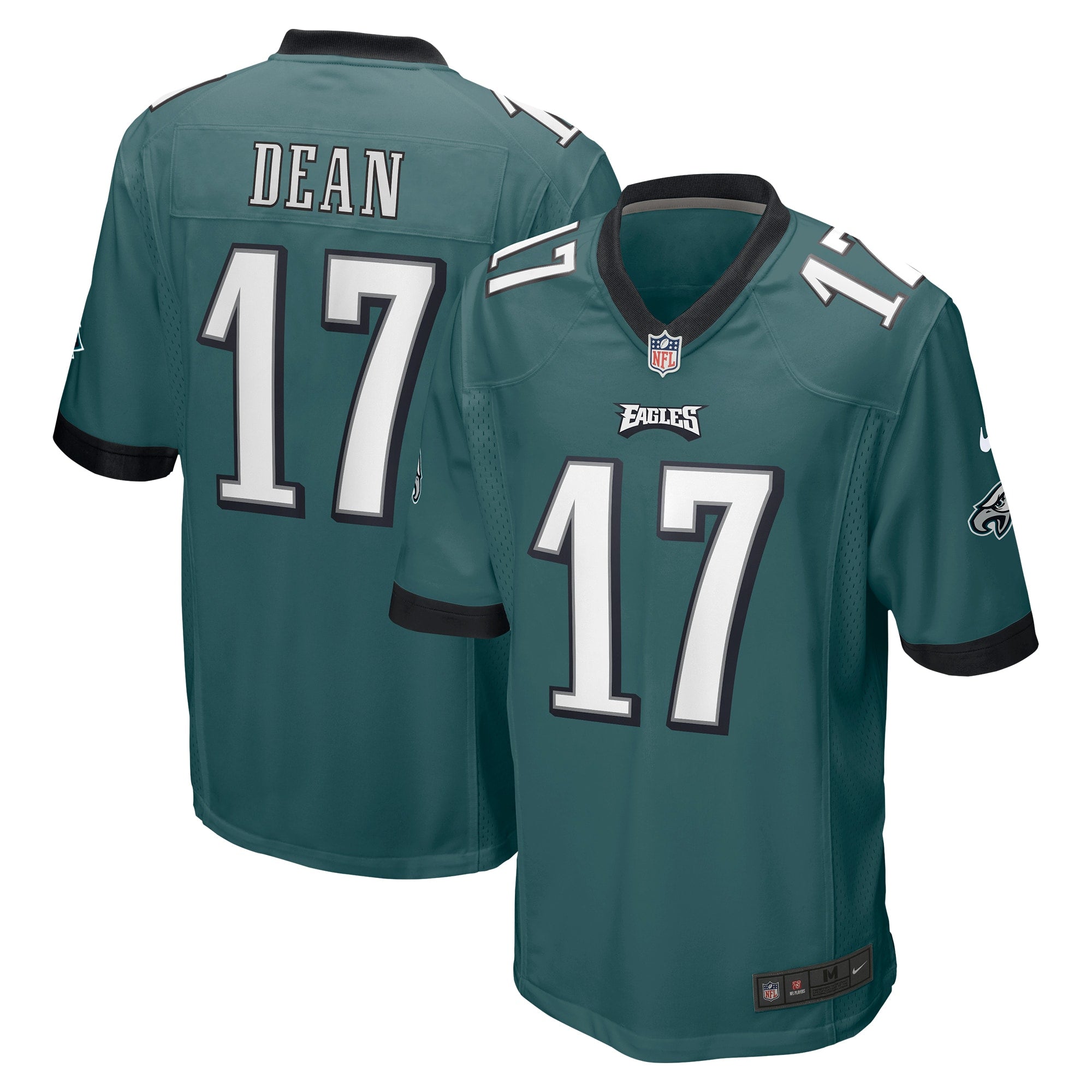 Nakobe Dean Philadelphia Eagles Nike Player Game Jersey   Green