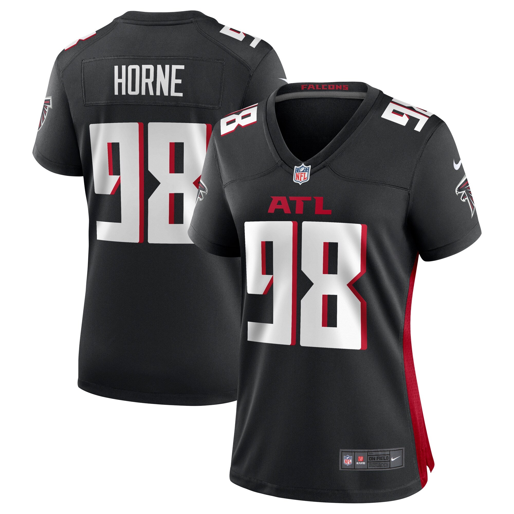 Timmy Horne Atlanta Falcons Nike Women s Game Player Jersey   Black