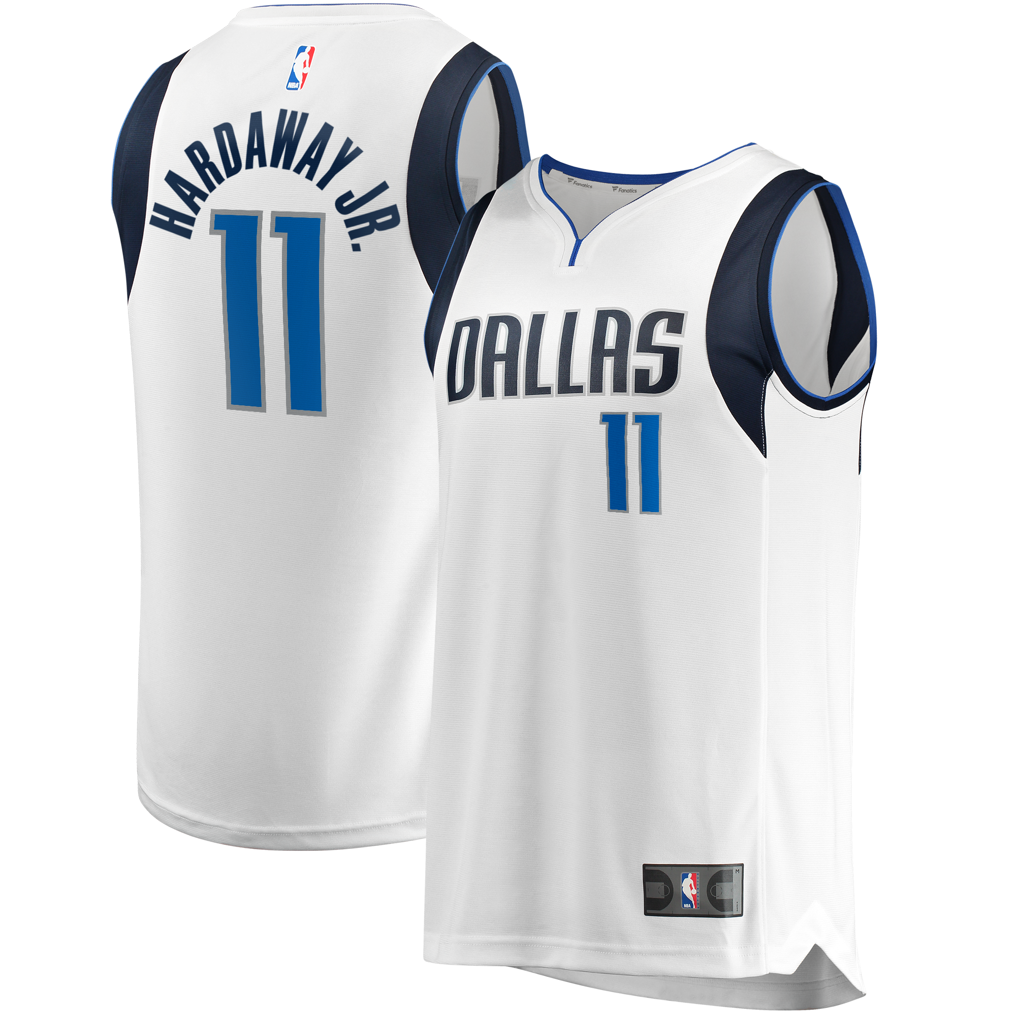 Tim Hardaway Jr. Dallas Mavericks Fanatics Branded Fast Break Player Jersey - Association Edition - White