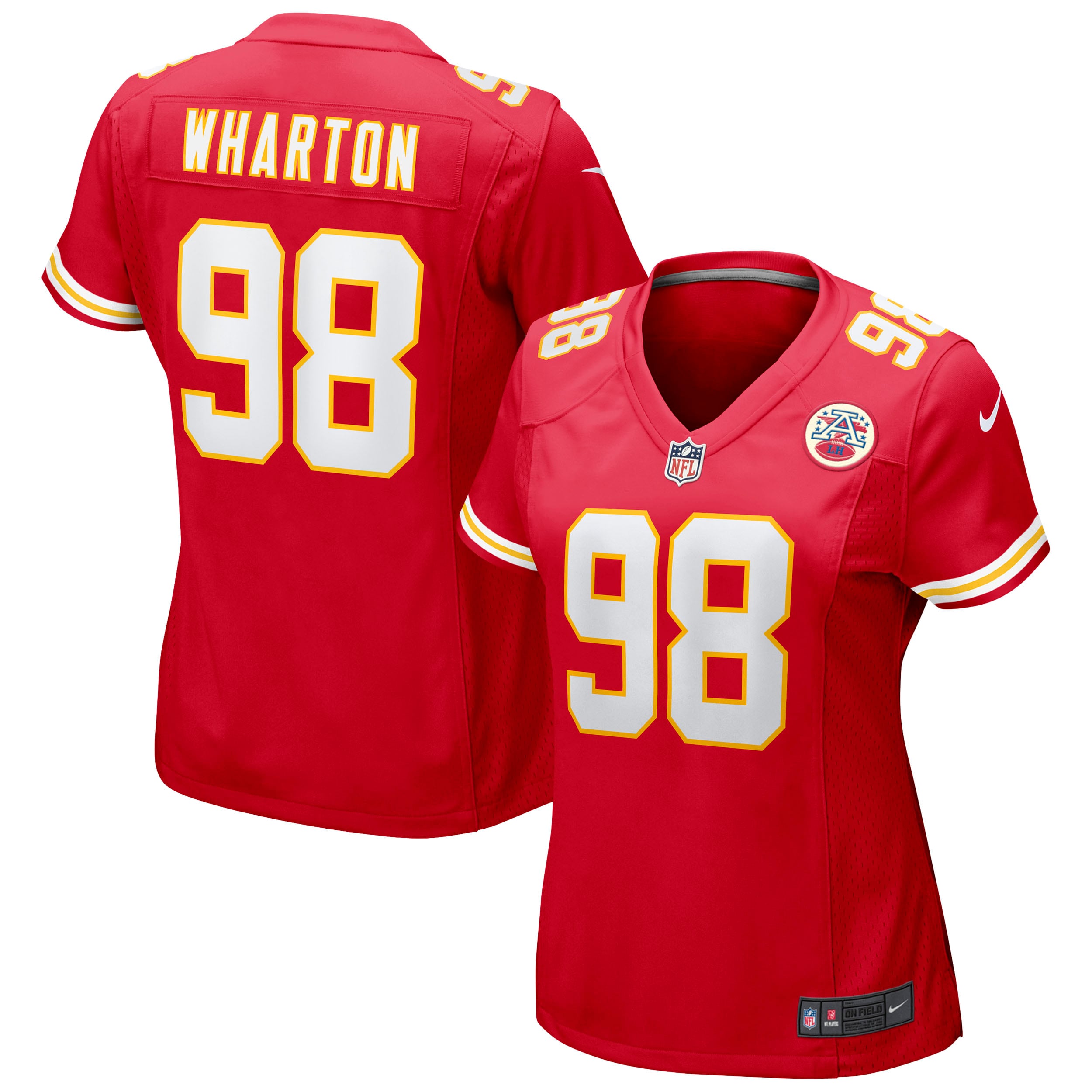 Tershawn Wharton Kansas City Chiefs Nike Women s Game Jersey   Red
