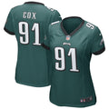 Women s Nike Fletcher Cox Green Philadelphia Eagles Game Jersey