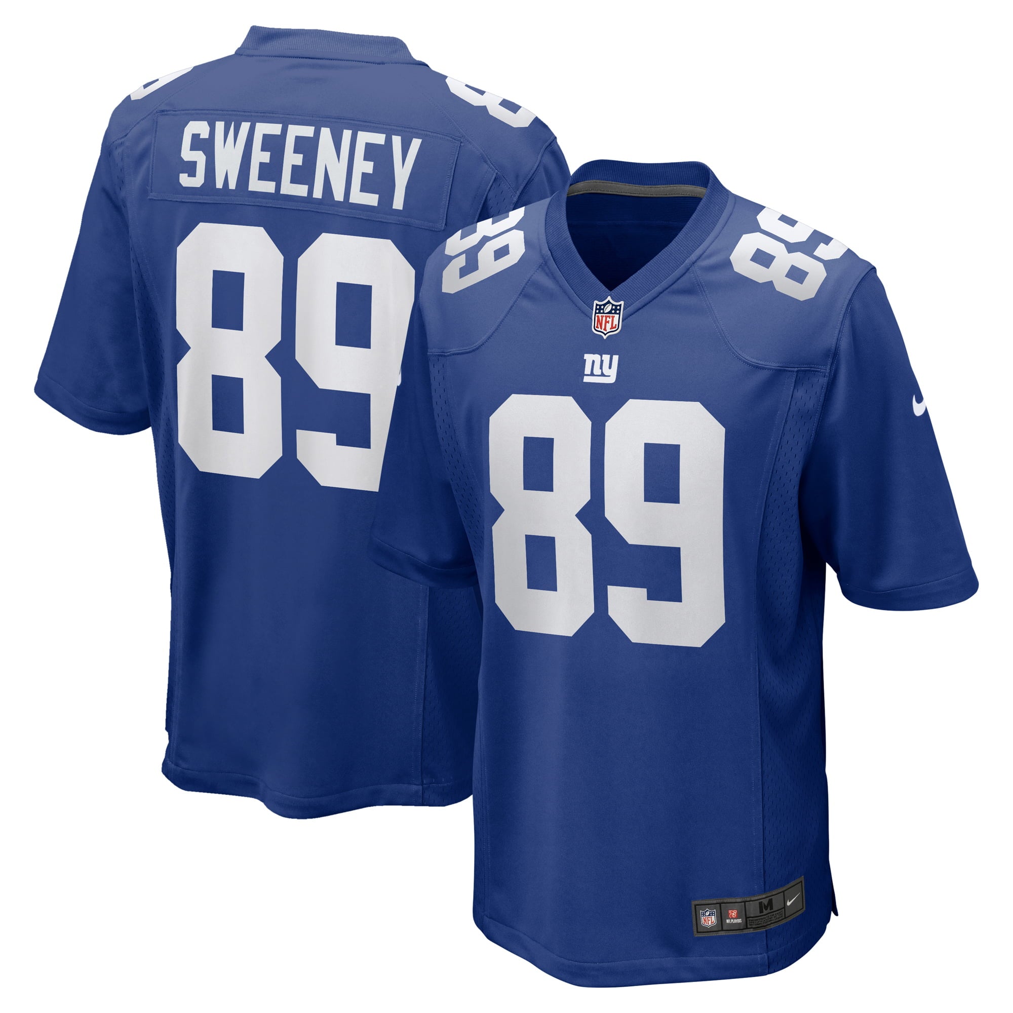 Men s Nike Tommy Sweeney Royal New York Giants Game Jersey