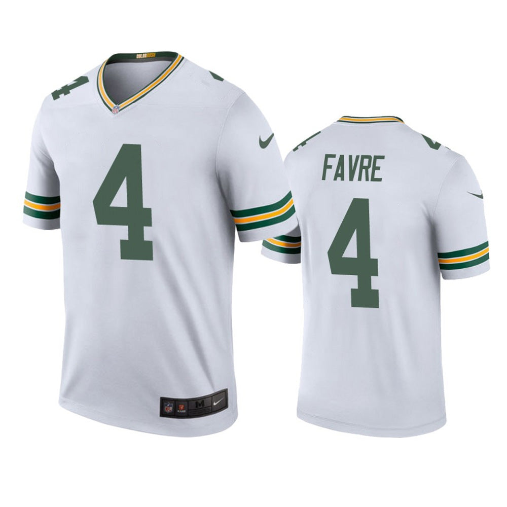 Men s Green Bay Packers Brett Favre Legend Jersey   White