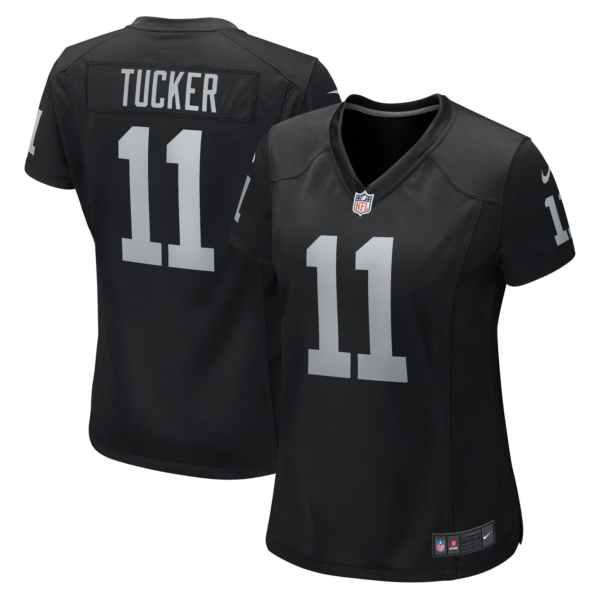 Tre Tucker Las Vegas Raiders Nike Women s Team Game Jersey    Black