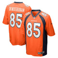 Men s Nike Albert Okwuegbunam Orange Denver Broncos Game Jersey