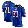 Men s Nike Ryan Bates Royal Buffalo Bills Game Player Jersey