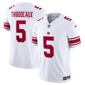 Men s Nike Kayvon Thibodeaux White New York Giants Vapor F.U.S.E. Limited Jersey