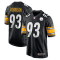 Mark Robinson Pittsburgh Steelers Nike Game Player Jersey   Black