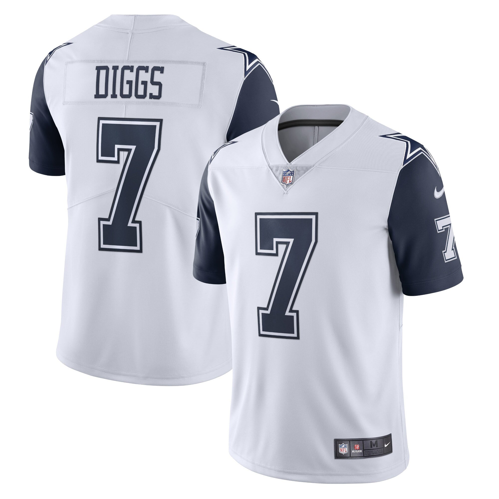 Men s Nike Trevon Diggs White Dallas Cowboys Limited Vapor Jersey