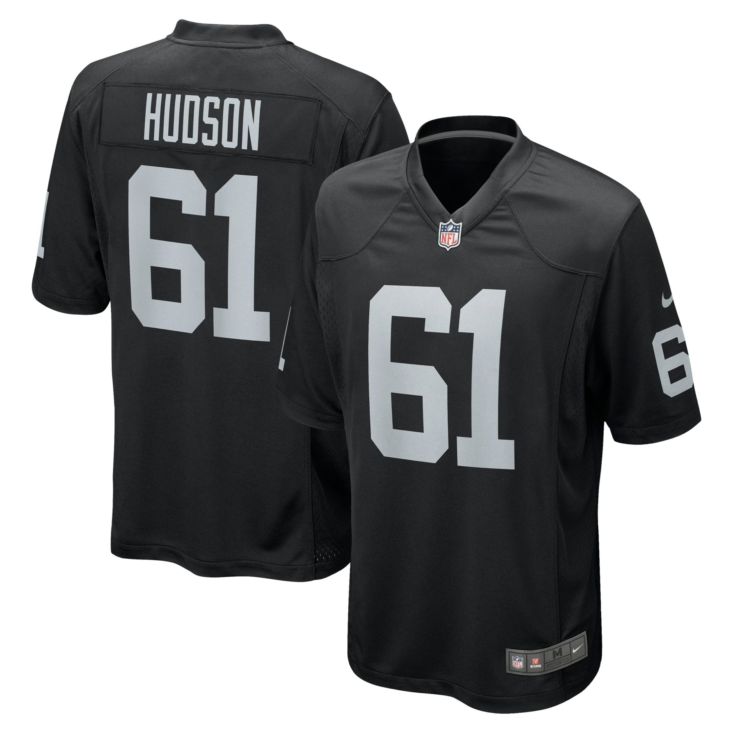 Rodney Hudson Las Vegas Raiders Nike Game Jersey   Black