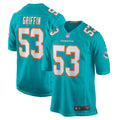 Shaquem Griffin Miami Dolphins Nike Game Jersey   Aqua