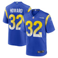 Men s Nike Travin Howard Royal Los Angeles Rams Game Player Jersey