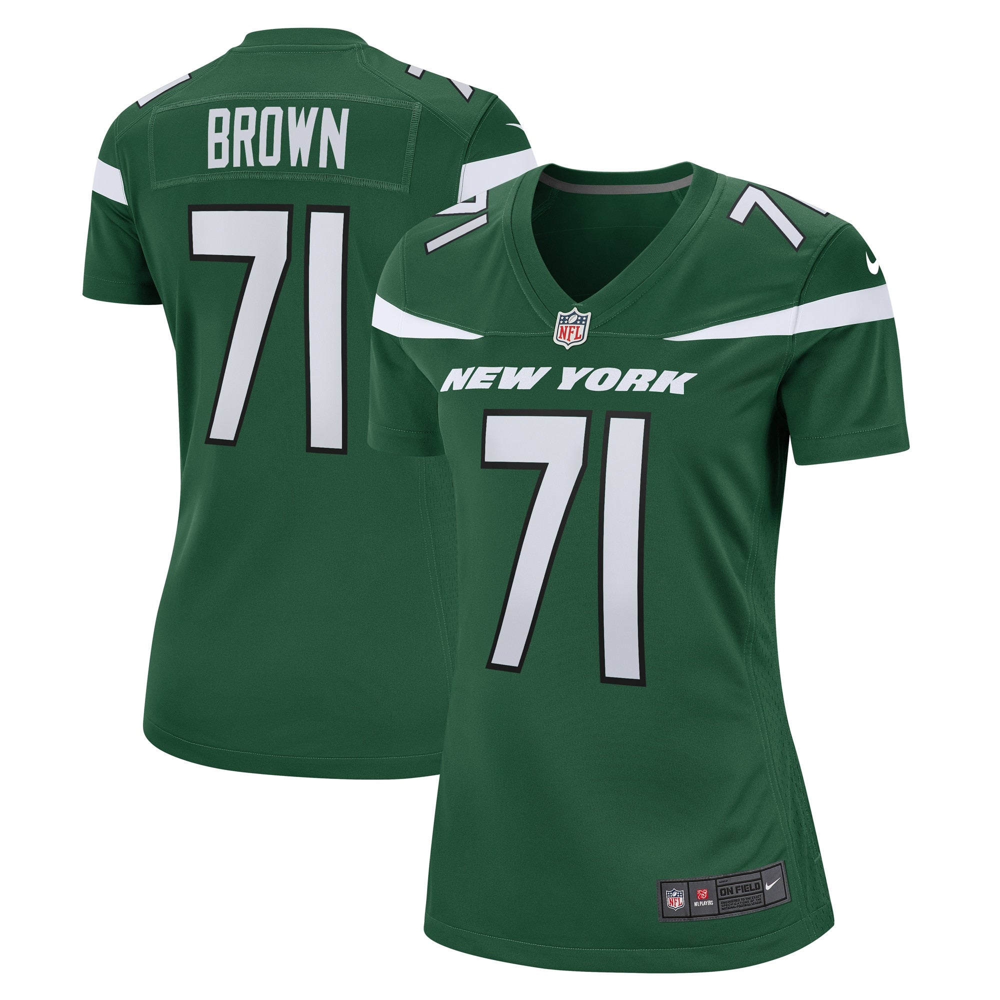 Duane Brown New York Jets Nike Women s Game Player Jersey   Gotham Green