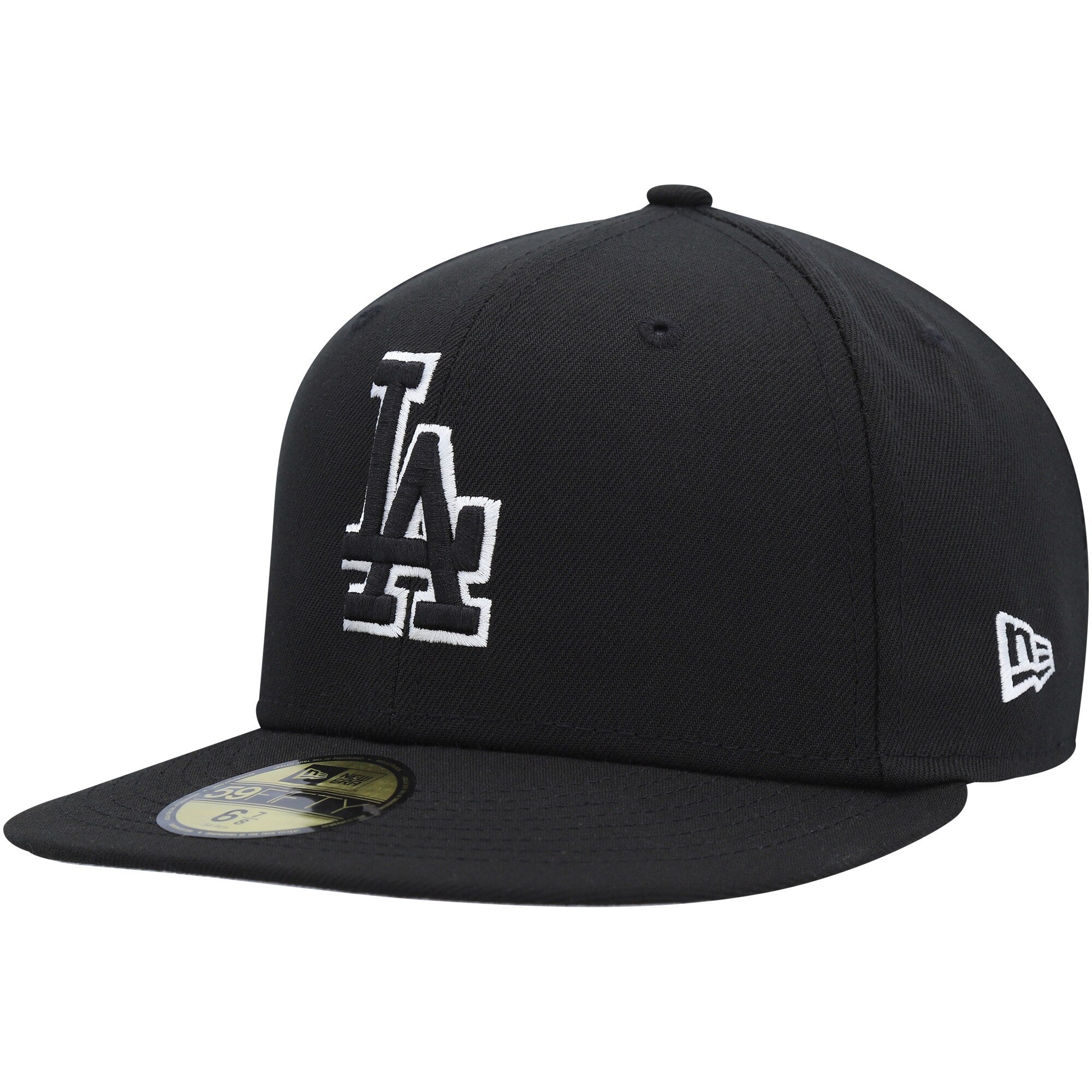 Los Angeles Dodgers New Era Black on Black Dub 59FIFTY Fitted Hat