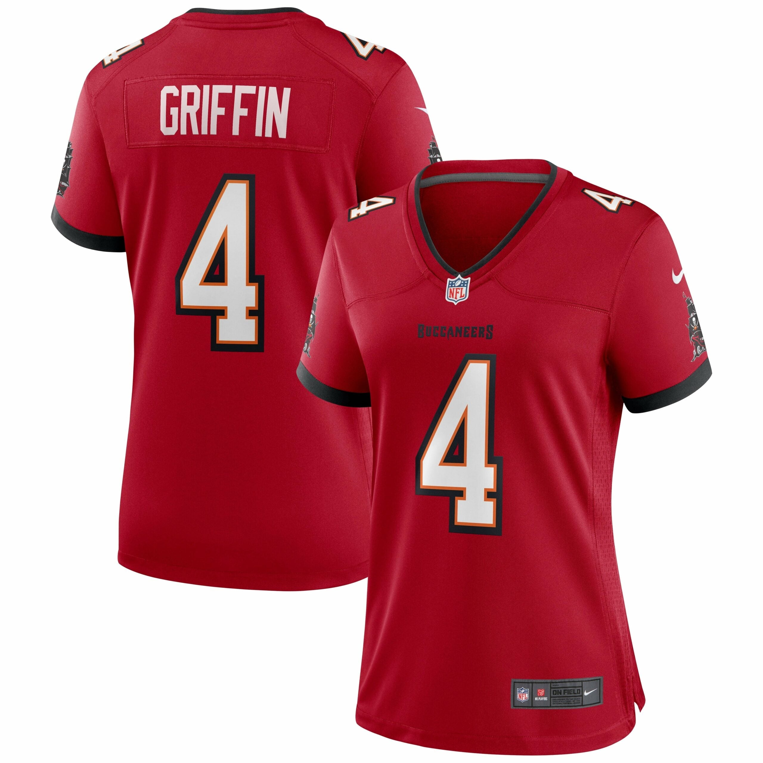 Women s Nike Ryan Griffin Red Tampa Bay Buccaneers Game Jersey