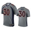 Youth Denver Broncos Terrell Davis Inverted Legend Jersey   Gray