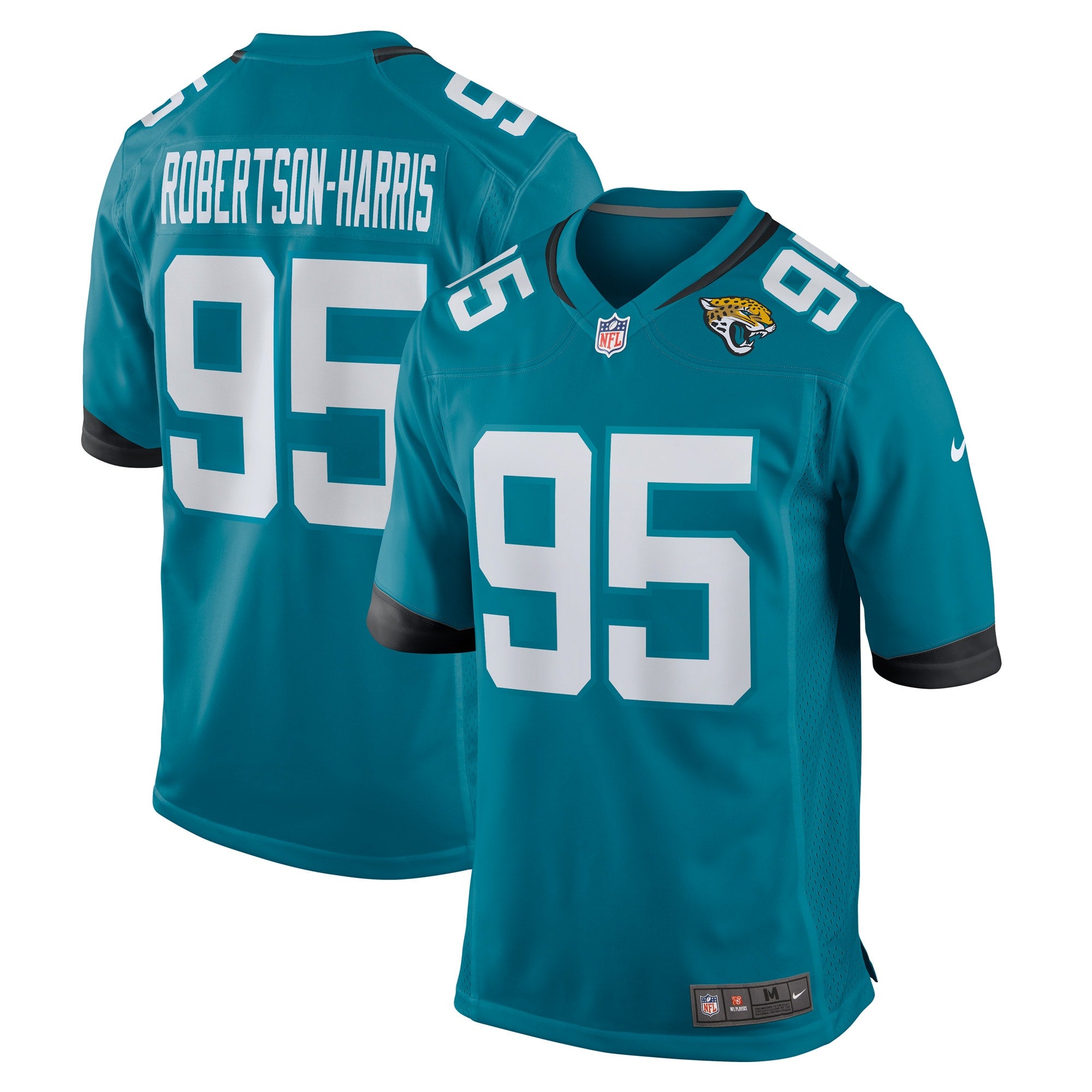 Roy Robertson-Harris Jacksonville Jaguars Nike Game Jersey   Teal