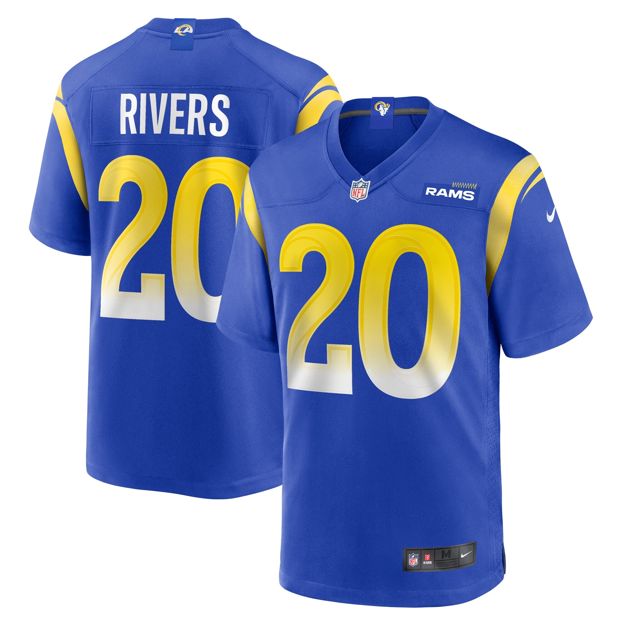 Ronnie Rivers Los Angeles Rams Nike Team Game Jersey    Royal