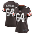 Joe DeLamielleure Cleveland Browns Nike Women s Game Retired Player Jersey   Brown