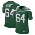 Greg Senat New York Jets Nike Game Player Jersey   Gotham Green