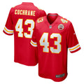 Jack Cochrane Kansas City Chiefs Nike Game Player Jersey   Red
