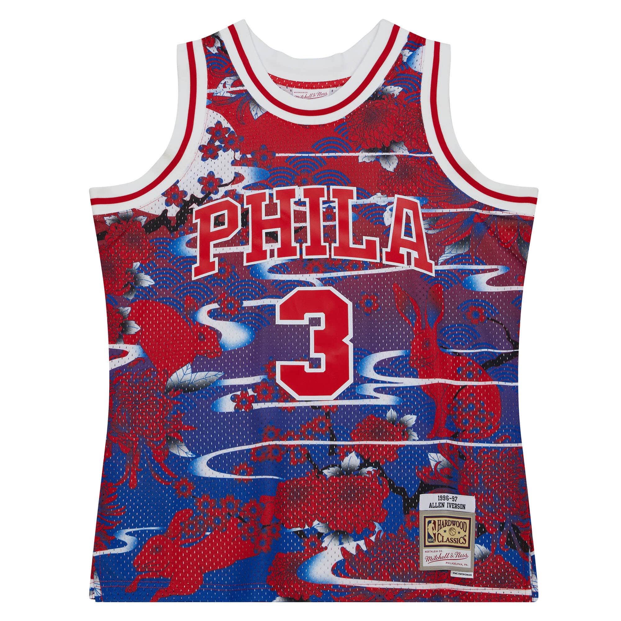 Asian Heritage Swingman Allen Iverson Philadelphia 76ers 1996-97 Jersey 5.0