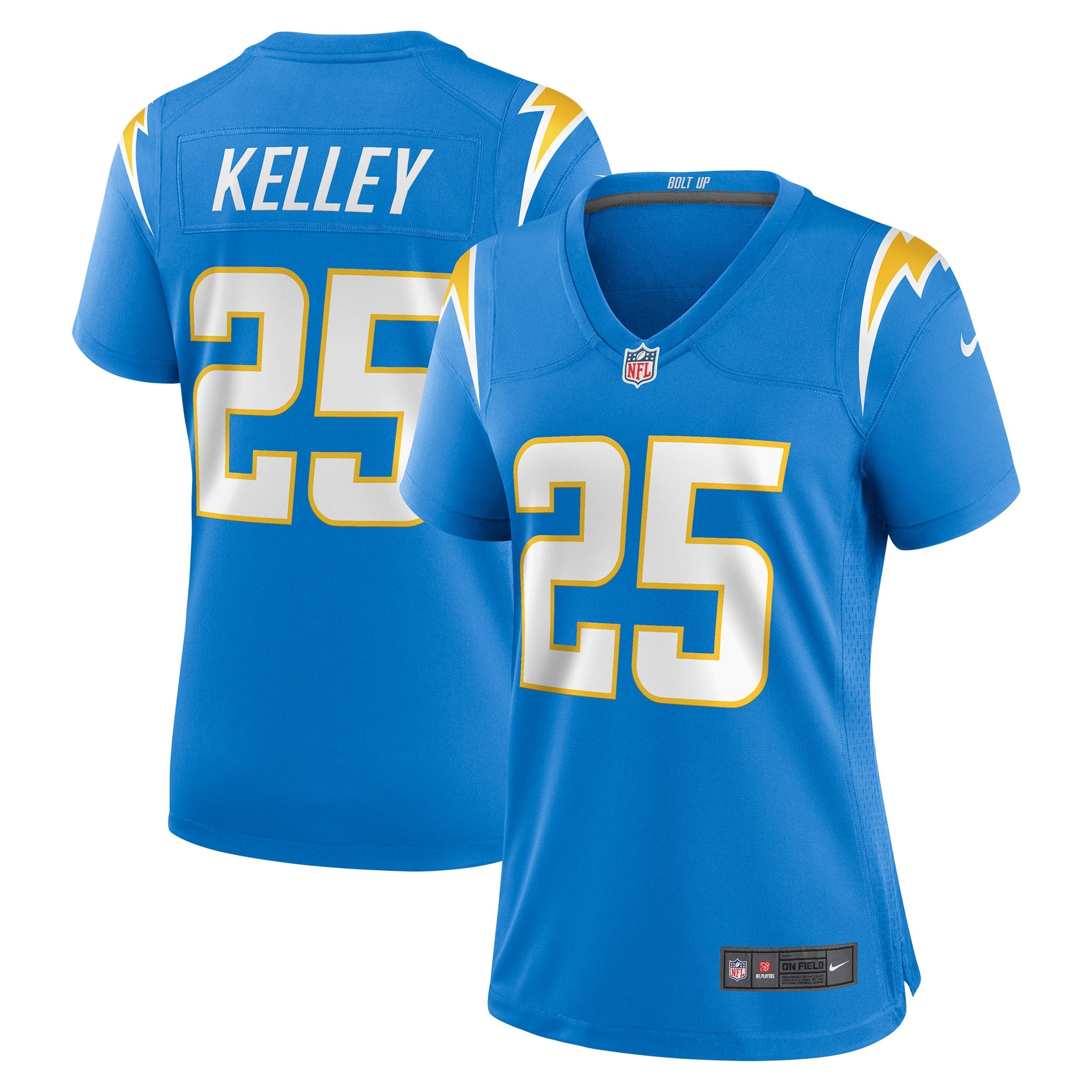 Joshua Kelley Los Angeles Chargers Nike Women s Player Game Jersey   Powder Blue