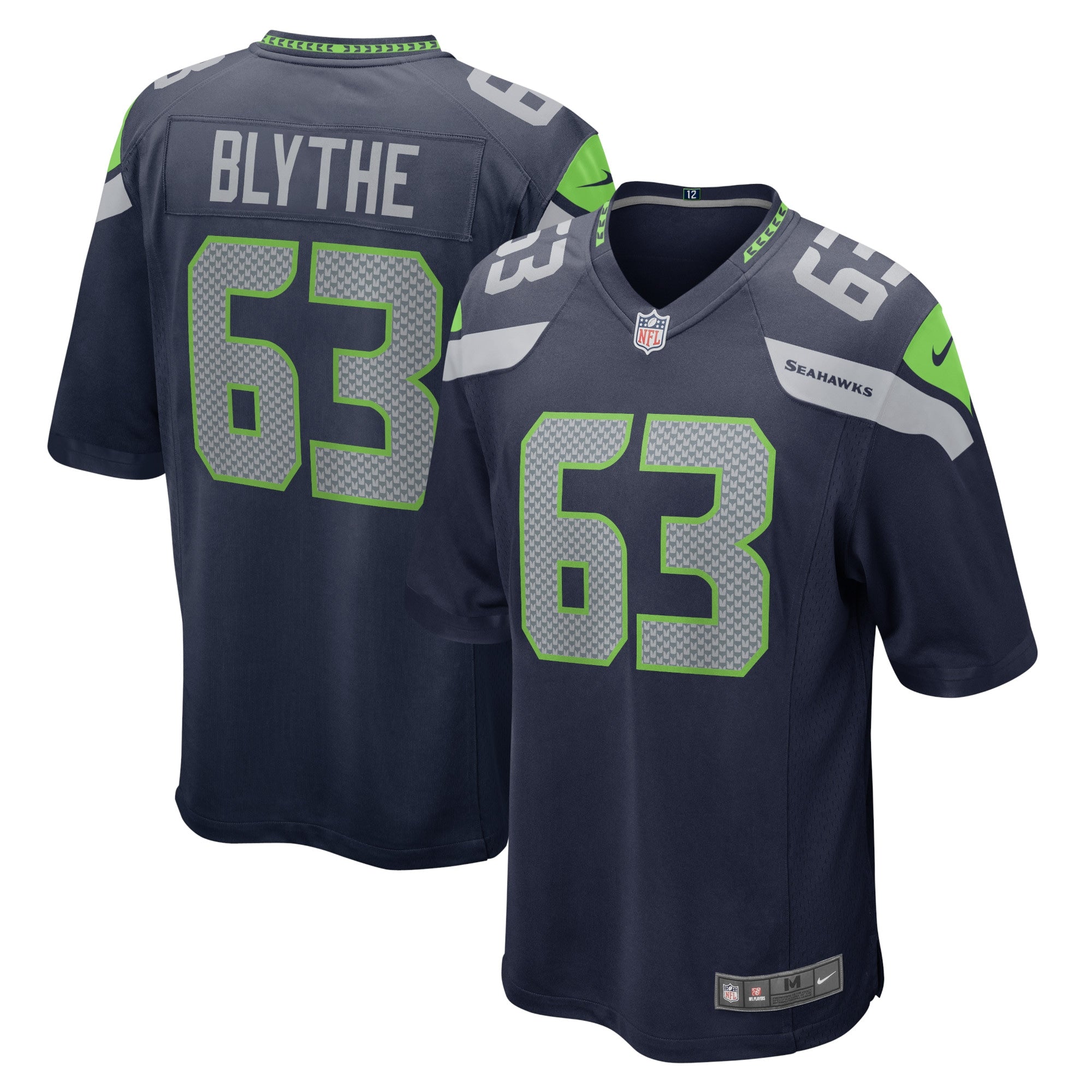 Austin Blythe Seattle Seahawks Nike Game Jersey College Navy