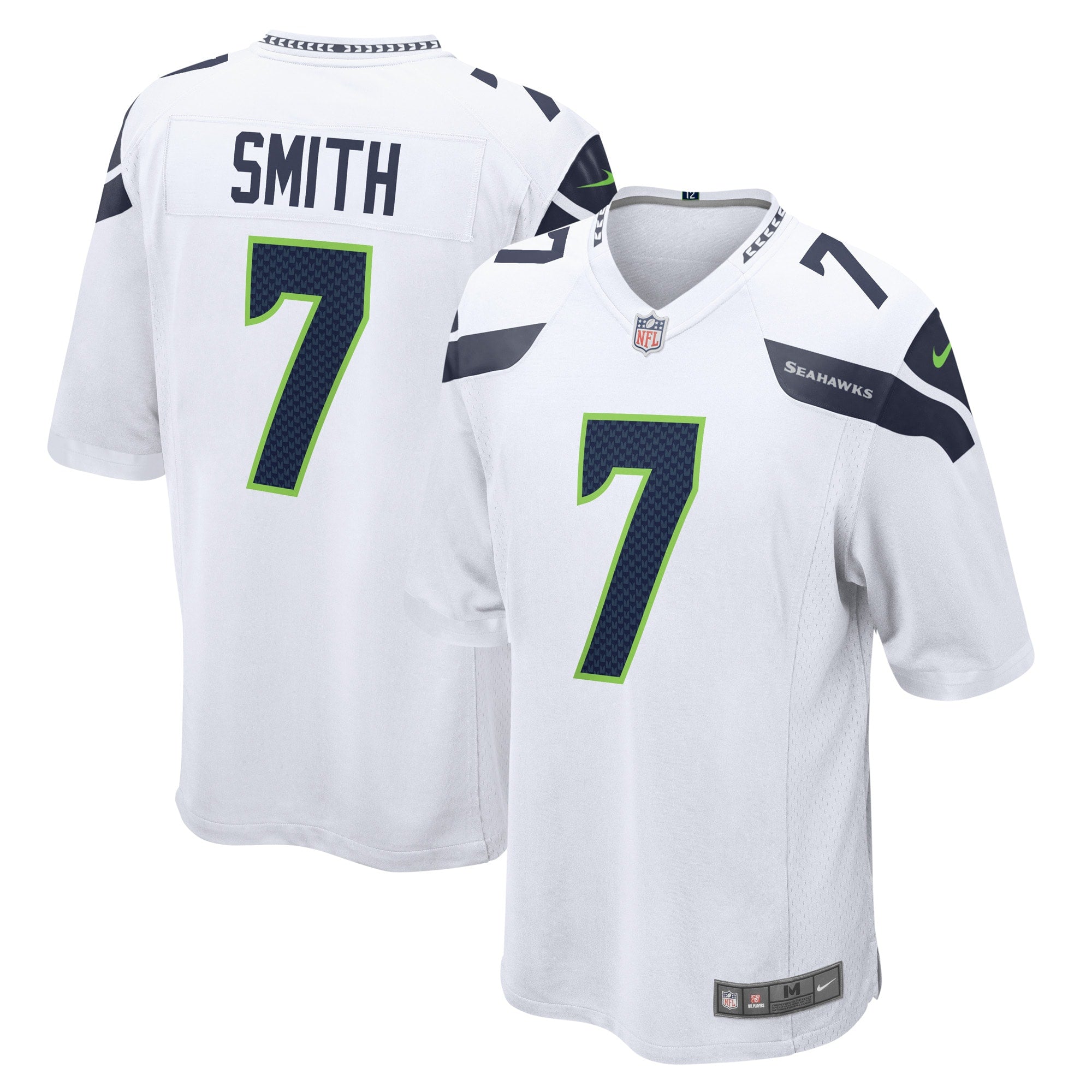 Geno Smith Seattle Seahawks Nike Game Player Jersey White