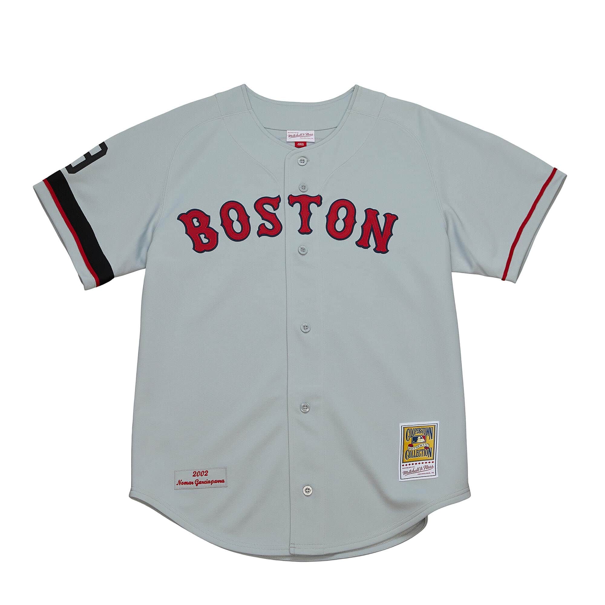 Authentic Nomar Garciaparra Boston Red Sox Road 2002 Jersey
