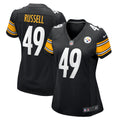 Chapelle Russell Pittsburgh Steelers Nike Women s Game Player Jersey   Black