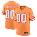 Tampa Bay Buccaneers Nike Custom Throwback Game Jersey   Orange