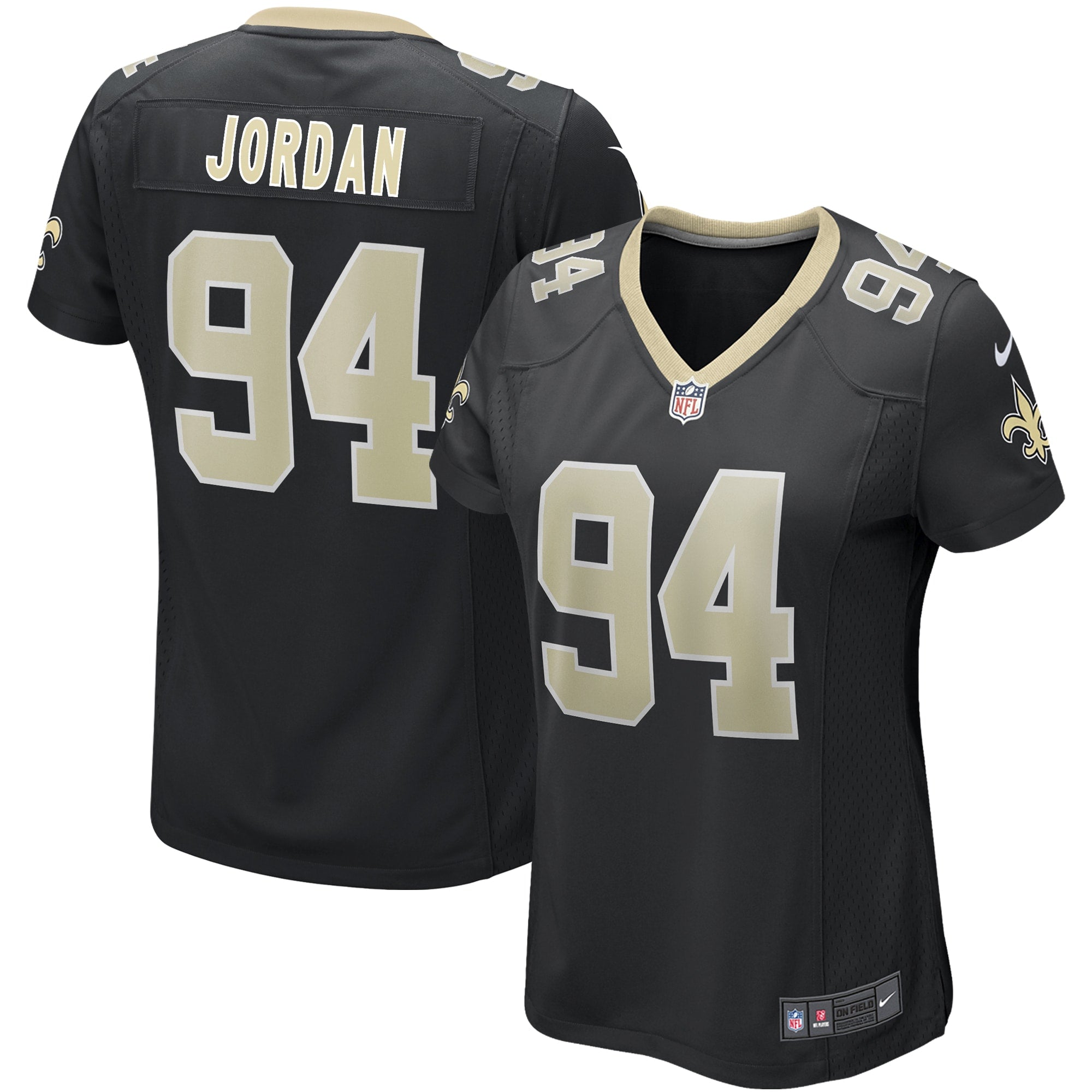 Cameron Jordans New Orleans Saints Nike Women s Game Jersey   Black
