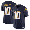 Men s Nike Justin Herbert Navy Los Angeles Chargers Vapor F.U.S.E. Limited Jersey