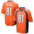 Men s Nike Tim Patrick Orange Denver Broncos Game Jersey