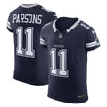 Men s Nike Micah Parsons Navy Dallas Cowboys Vapor F.U.S.E. Elite Jersey