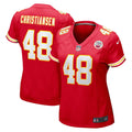 Women s Nike Cole Christiansen Red Kansas City Chiefs Game Player Jersey