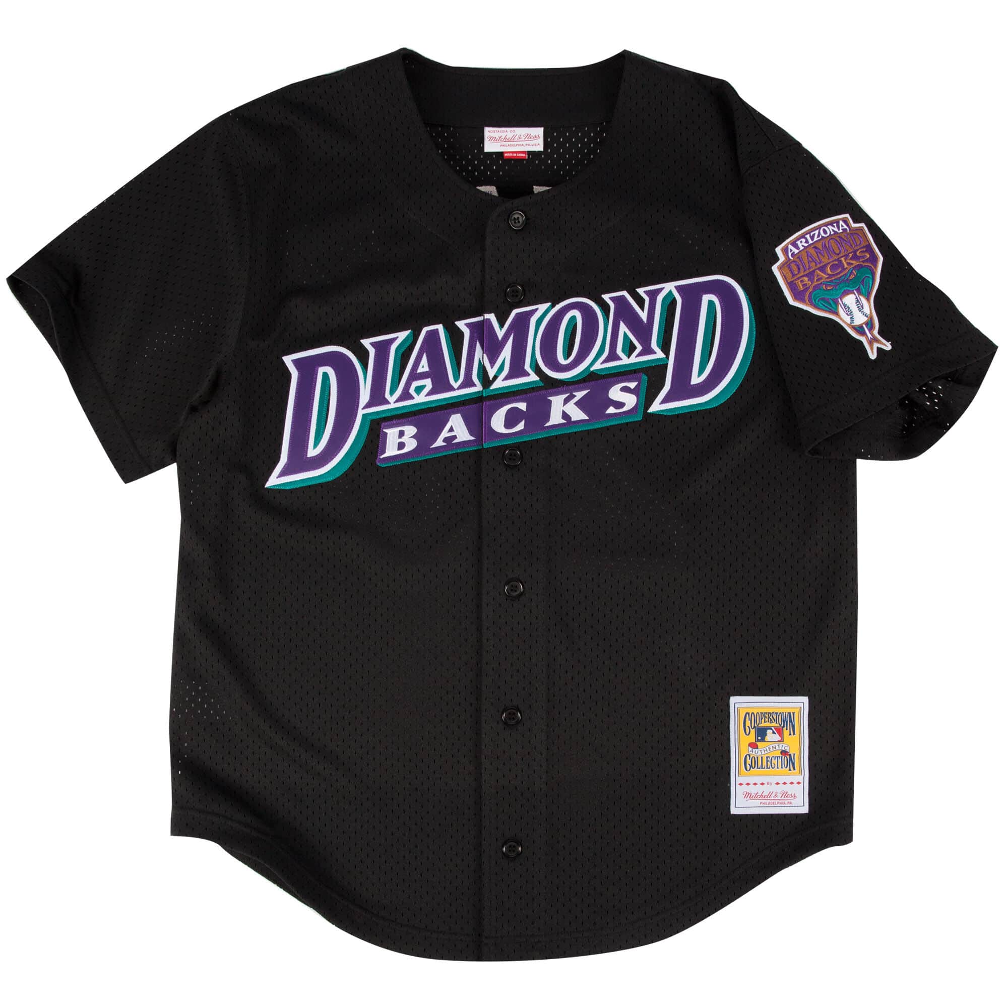 Authentic Mesh BP Jersey Arizona Diamondbacks 1999 Randy Johnson